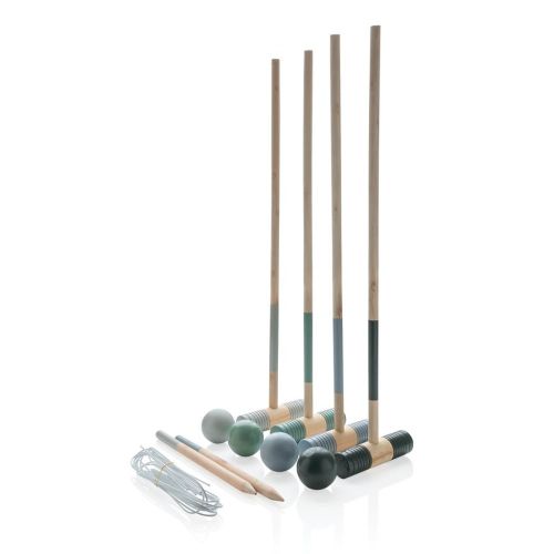 Houten croquet set - Afbeelding 2